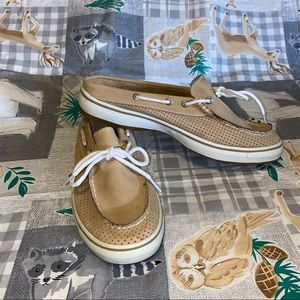 Sperry slip on boat shoe size 8